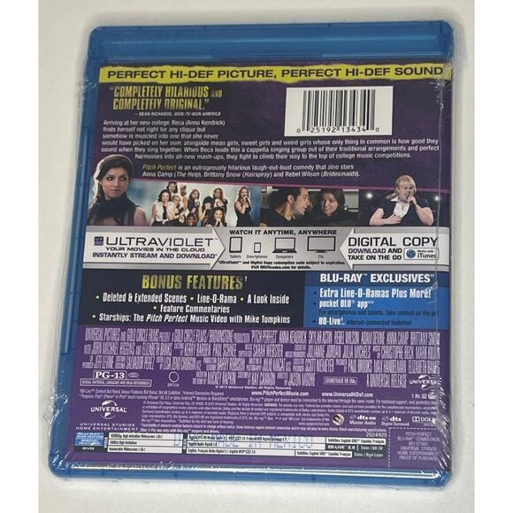 BRAND NEW Pitch Perfect Blu Ray - Picture 3 of 3